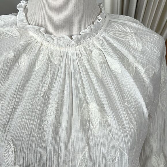 Zara Tiered Peasant Blouse - Picture 2 of 10